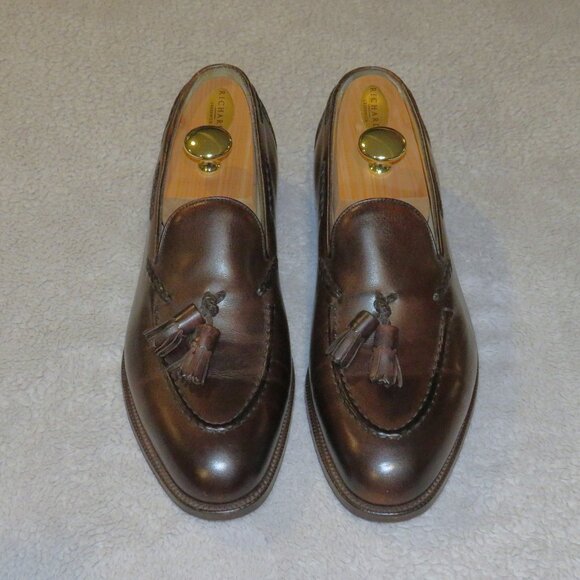 Edward Green Other - Edward Green Belgravia Dark Oak Antique Loafers 10.5 C NWB